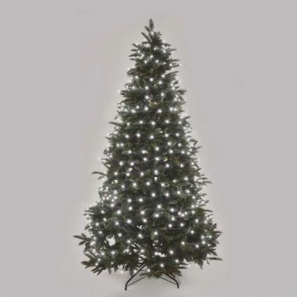 LED buiten kerstverlichting 480xLED/8 functies 53m koud-wit IP44