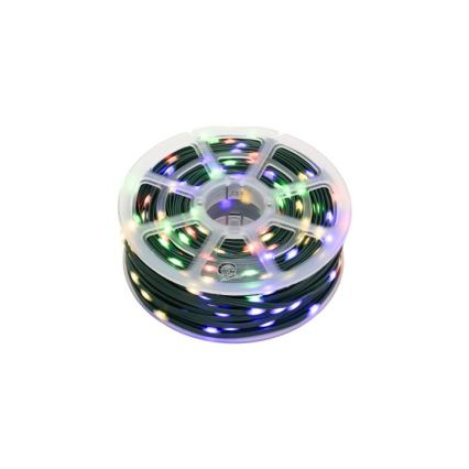 LED buiten kerstverlichting 500xLED/230V 8 functies 53 m IP44 multicolor
