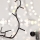 LED Buiten kerstverlichting CLUSTER 200xLED/8 functies 2,1 m IP44 warm wit + afstandsbediening
