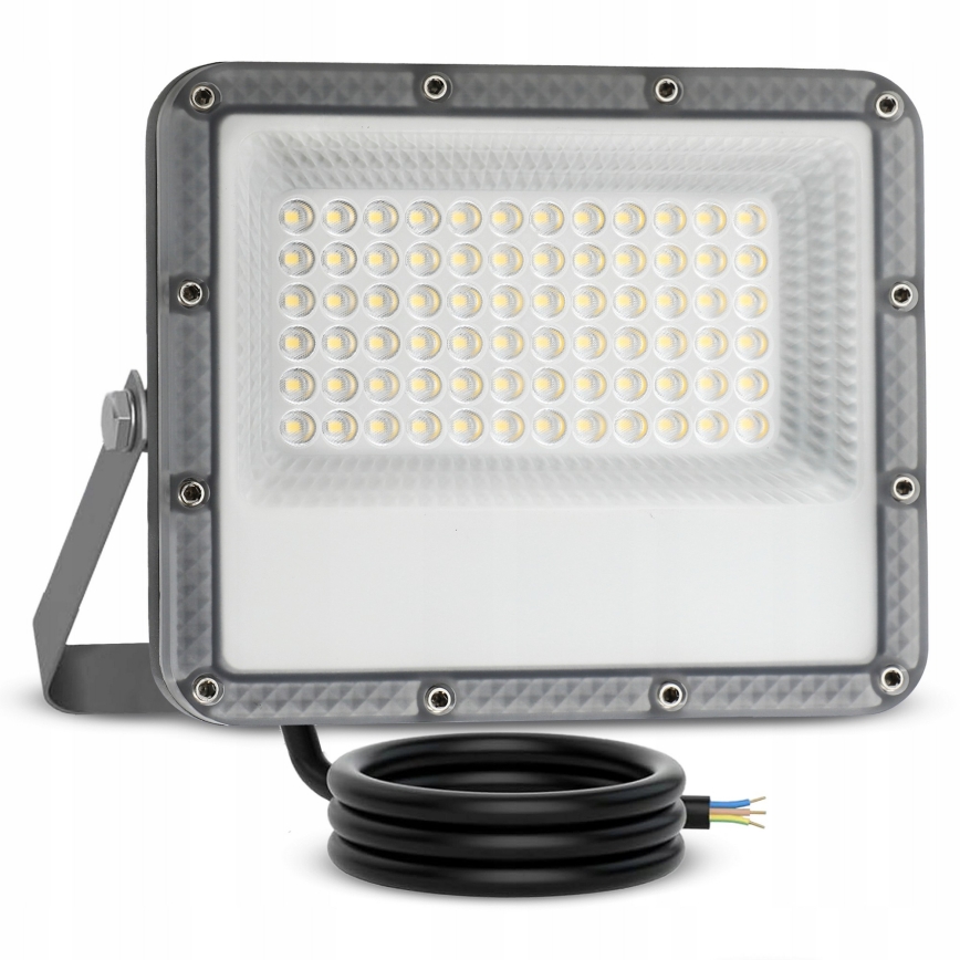 LED buiten schijnwerper LED/50W/230V 4500K IP65 grijs
