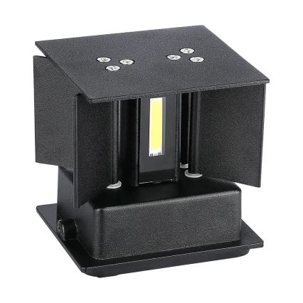 LED Buiten wandlamp LED/11W/230V 3000K IP65 zwart