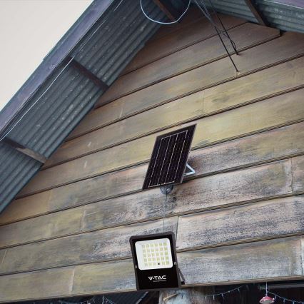 LED Buiten zonne-reflector LED/20W/3,2V 6400K IP65 15000 mAh + afstandsbediening
