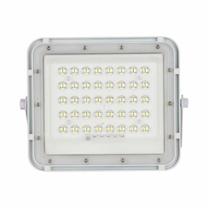 LED Buiten dimbaar zonne- Schijnwerper LED/10W/3,2V IP65 6400K wit + afstandsbediening