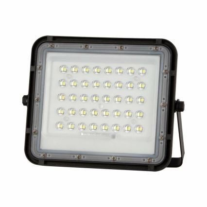 LED Buiten dimbaar zonne- Schijnwerper LED/6W/3,2V IP65 4000K zwart + afstandsbediening