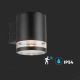 LED Buiten zonne- wandlamp met sensor LED/1W/3,7V 3000K IP54 zwart