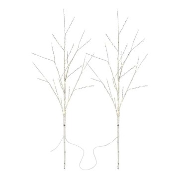 LED buitenkerstdecoratie 100xLED/3xAA warm wit IP44