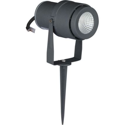 LED Buitenlamp LED/12W/100-240V IP65 3000K grijs