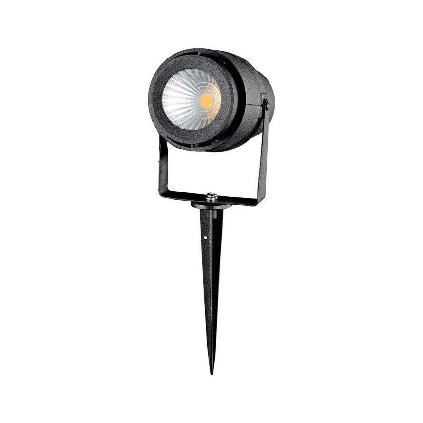 LED Buitenlamp LED/12W/100-240V IP65 zwart - groen licht