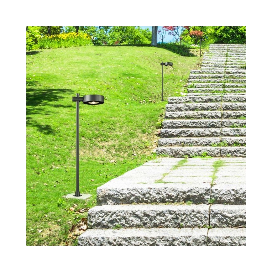 LED buitenlamp LED/7W/230V 3000K IP65 zwart 102 cm