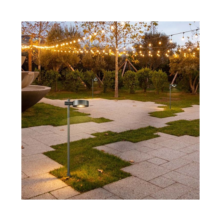 LED buitenlamp LED/7W/230V 4000K IP65 zwart 102 cm