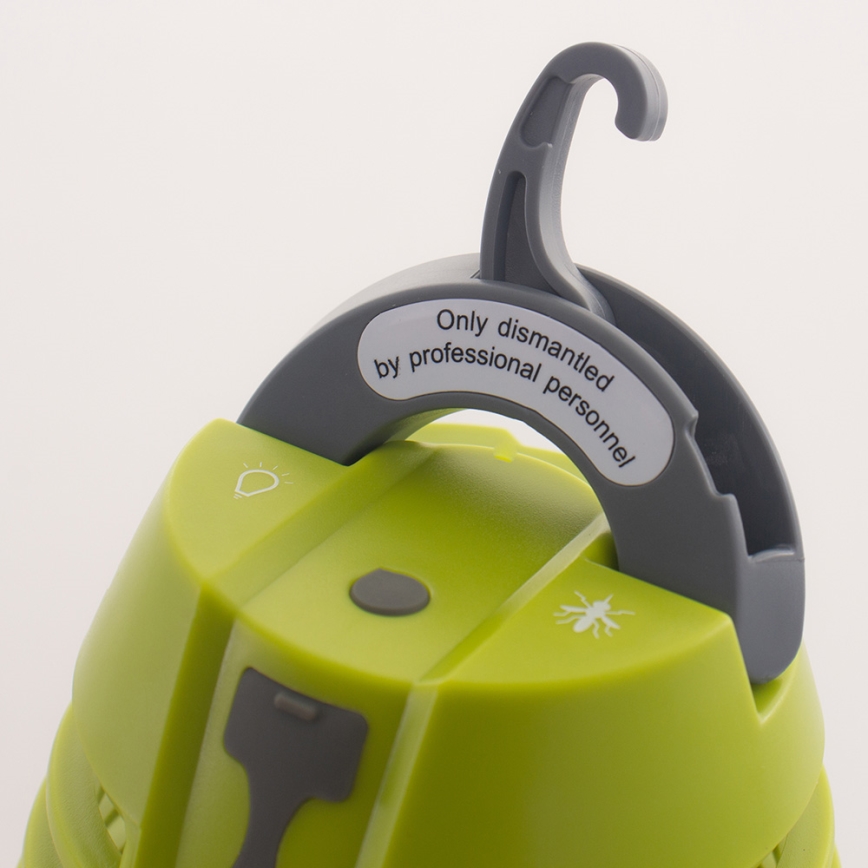 LED Buitenlamp met insectenvanger LED/5W/USB 1800mAh IP44