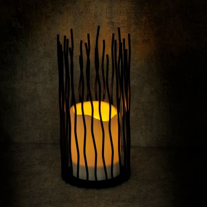 LED Buiten decoratieve lamp NYBORG LED/2xAA 22 cm IP44 warm wit