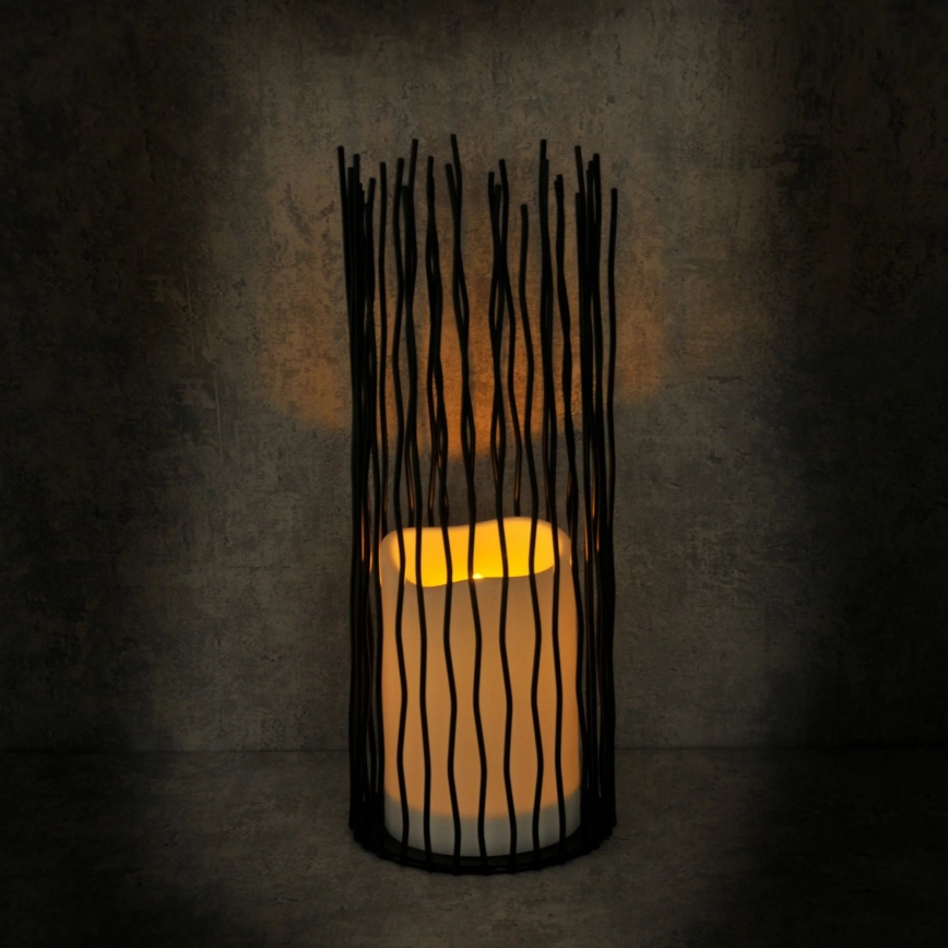 LED Buiten decoratieve lamp NYBORG LED/2xAA 35 cm IP44 warm wit