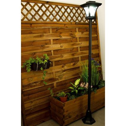 LED-buitenlamp op zonne-energie LED/1,2V 1800 mAh IP44 zwart