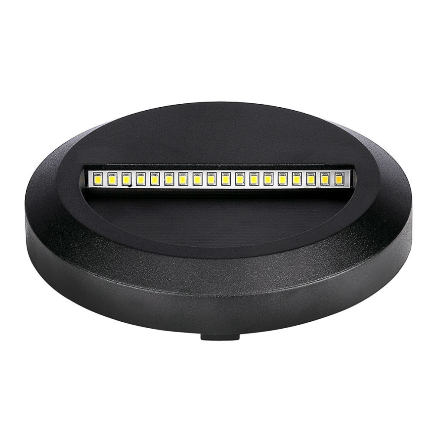 LED Buitenlamp voor trappen LED/2W/230V IP65 3000K zwart