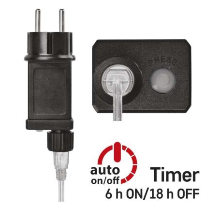 LED buitenlichtsnoer 40xLED/9m IP44 koudwit