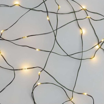 LED buitenlichtsnoer 40xLED/9m IP44 warm wit