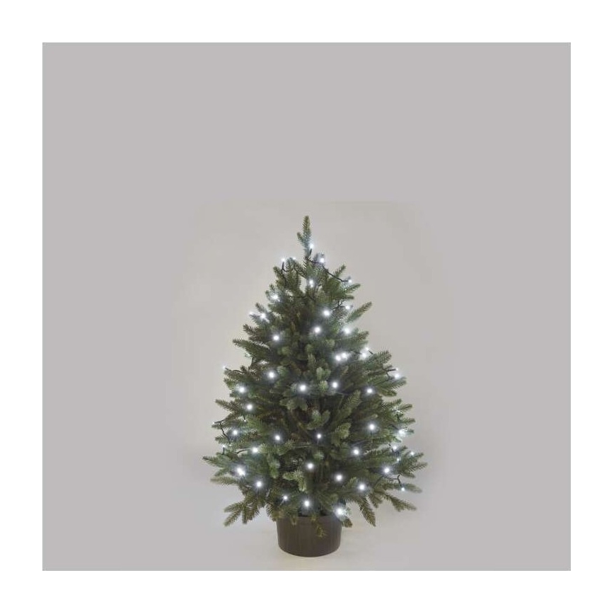 LED buitenlichtsnoer 80xLED/13m IP44 koel wit