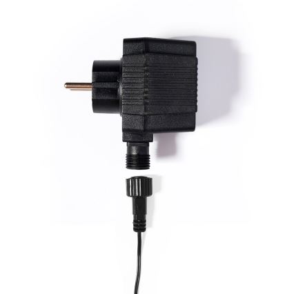 LED buitenlichtsnoer FELICIA FILAMENT 20xE10 19m wit/warmwit IP44, Gemaakt in Tsjechië