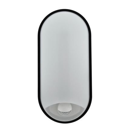 Dimbare LED-buitenwandlamp met bewegingssensor LED/12/15/18W/230V 3000K/4000K/6500K IP65 zwart/wit