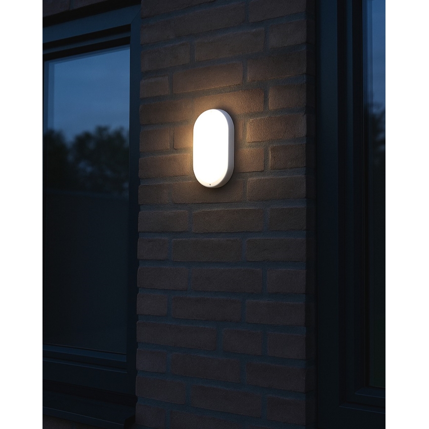 LED buitenplafondlamp LED/8W/230V 4200K IP64 wit