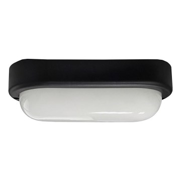 LED buitenplafondlamp LED/8W/230V 4200K IP64 zwart