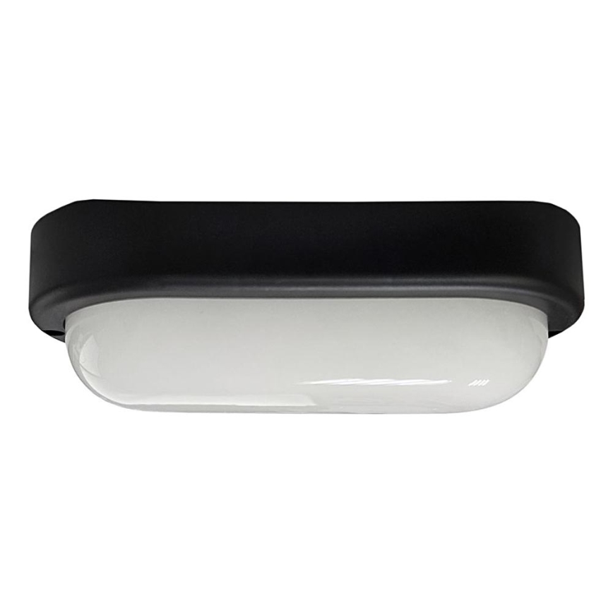LED buitenplafondlamp LED/8W/230V 4200K IP64 zwart