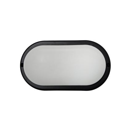 LED buitenplafondlamp LED/8W/230V 4200K IP64 zwart