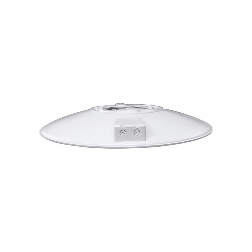 LED buitenplafondlamp met sensor VISTA LED/15W/230V Ø 26 cm IP54 wit