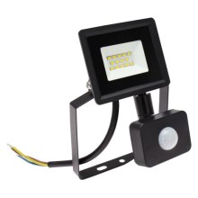 LED Buitenschijnwerper met sensor NOCTIS LUX 3 LED/10W/230V 4000K IP44 zwart