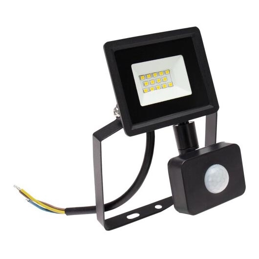 LED Buitenschijnwerper met sensor NOCTIS LUX 3 LED/10W/230V 4000K IP44 zwart