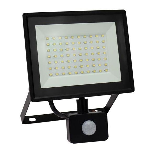 LED Buitenschijnwerper met sensor NOCTIS LUX 3 LED/50W/230V 4000K IP44 zwart