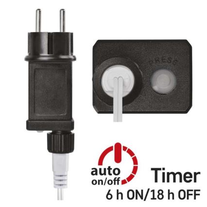 LED buitenslinger 40xLED/9m IP44 koelwit