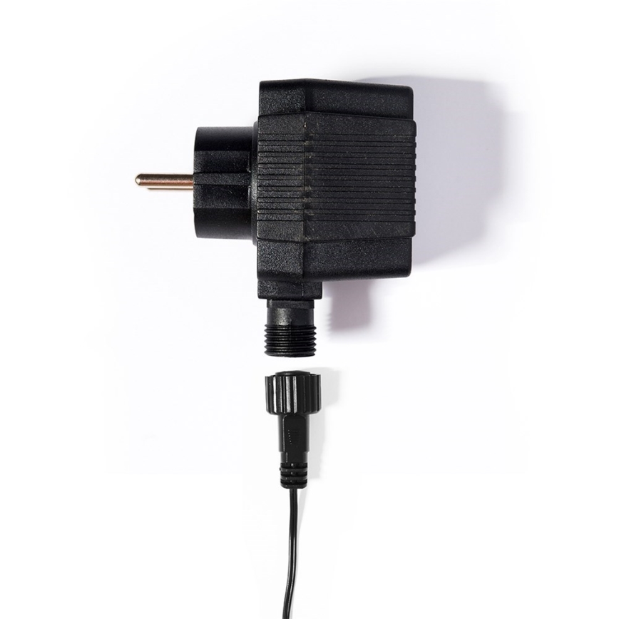 LED-buitenlichtsnoer FELICIA FILAMENT 20xE10 19m kleurig/warm wit IP44, Gemaakt in Tsjechië