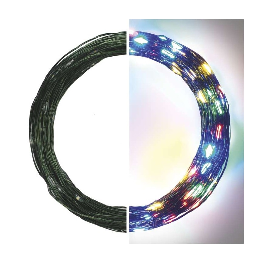 LED buitensnoer 150xLED/20m IP44 meerkleurig
