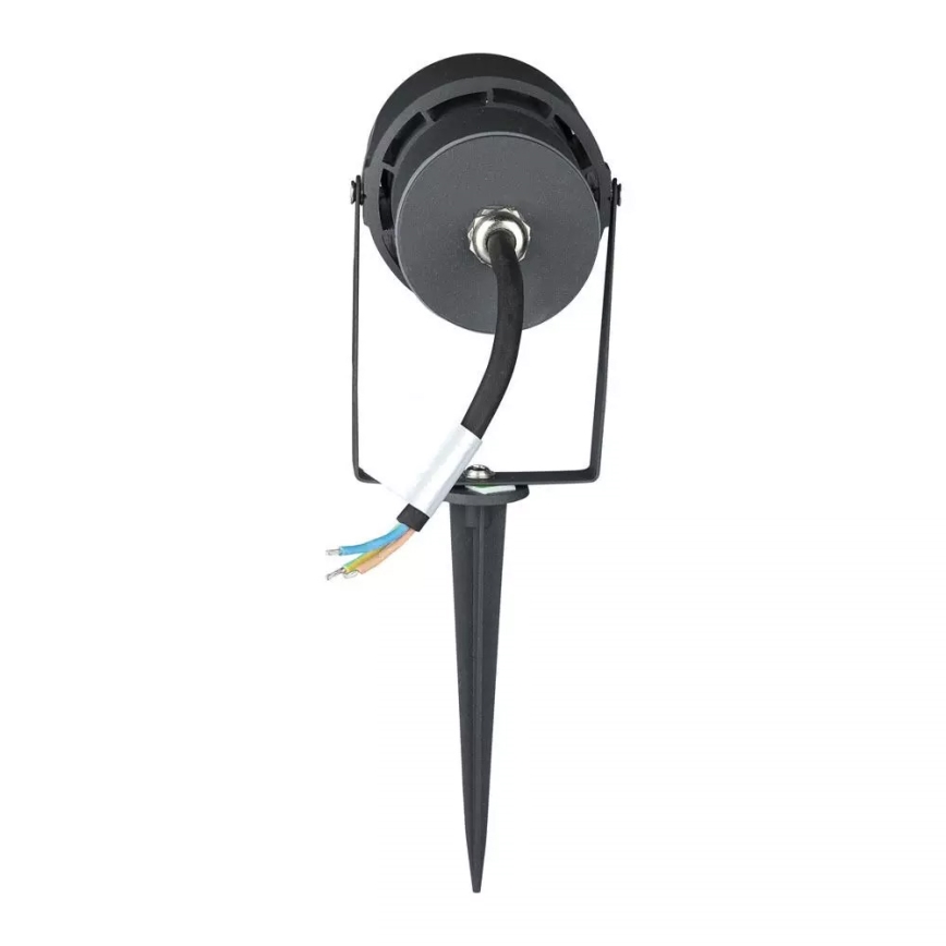 LED Buitenverlichting LED/12W/100-240V IP65 grijs - groen licht