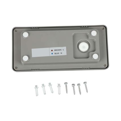 LED Buitenwandlamp LED/12W/230V 3000K IP65