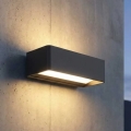 LED buitenwandlamp 13W/230V, IP65, zwart