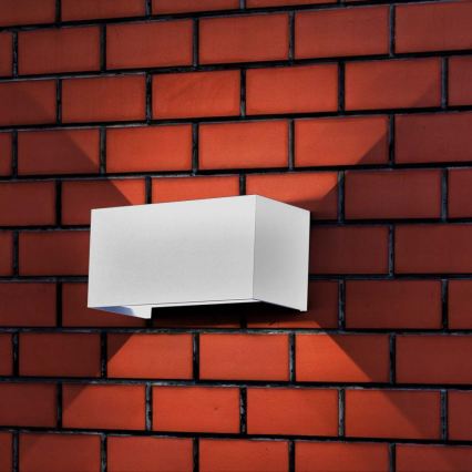 LED buitenwandlamp 24W/230V 4000K IP65 wit