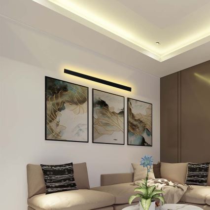 LED buitenwandlamp LED/10W/230V 3000K IP65 51 cm antraciet
