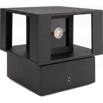 LED buitenwandlamp LED/12W/230V IP54 zwart