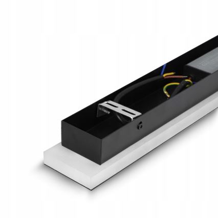 LED buitenwandlamp LED/30W/230V 100 cm IP65 zwart