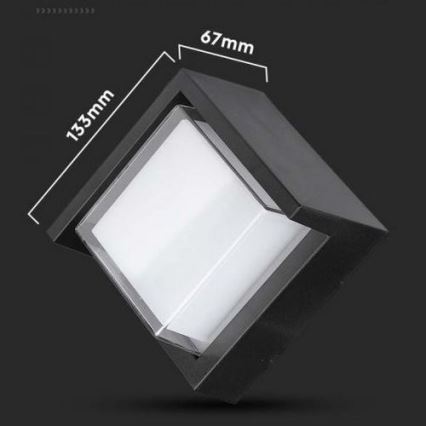 LED Buitenwandlamp LED/7W/230V 3000K IP65