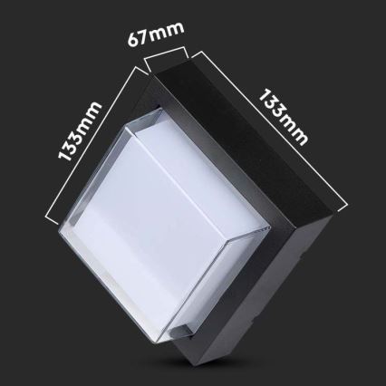 LED Buitenwandlamp LED/7W/230V 3000K IP65