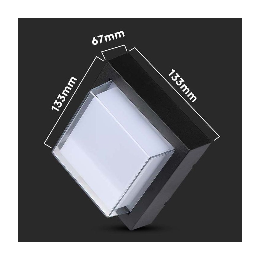 LED Buitenwandlamp LED/7W/230V 3000K IP65