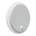 LED buitenwandlamp met bewegings- en schemersensor LED/15W/230V IP65 wit
