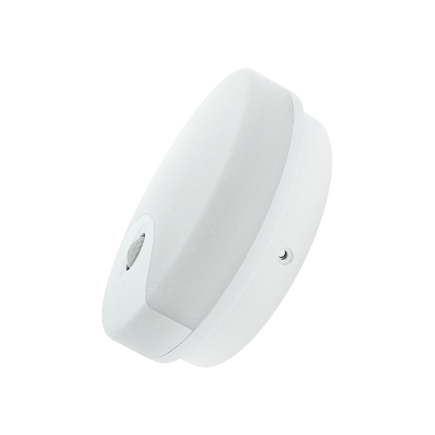 LED buitenwandlamp met bewegingssensor, 18W, 230V, IP44, wit