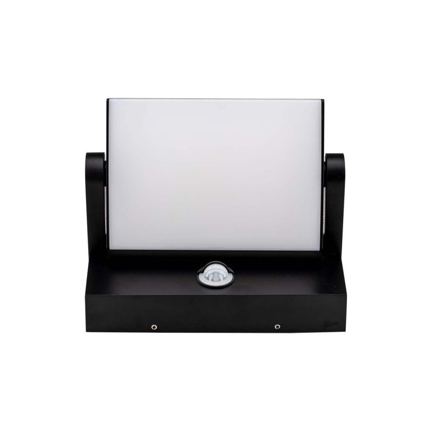 LED Buitenwandlamp met sensor LED/17W/230V 3000K IP65 zwart