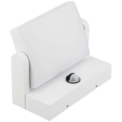 LED buitenwandlamp met sensor LED/17W/230V 4000K IP65 wit