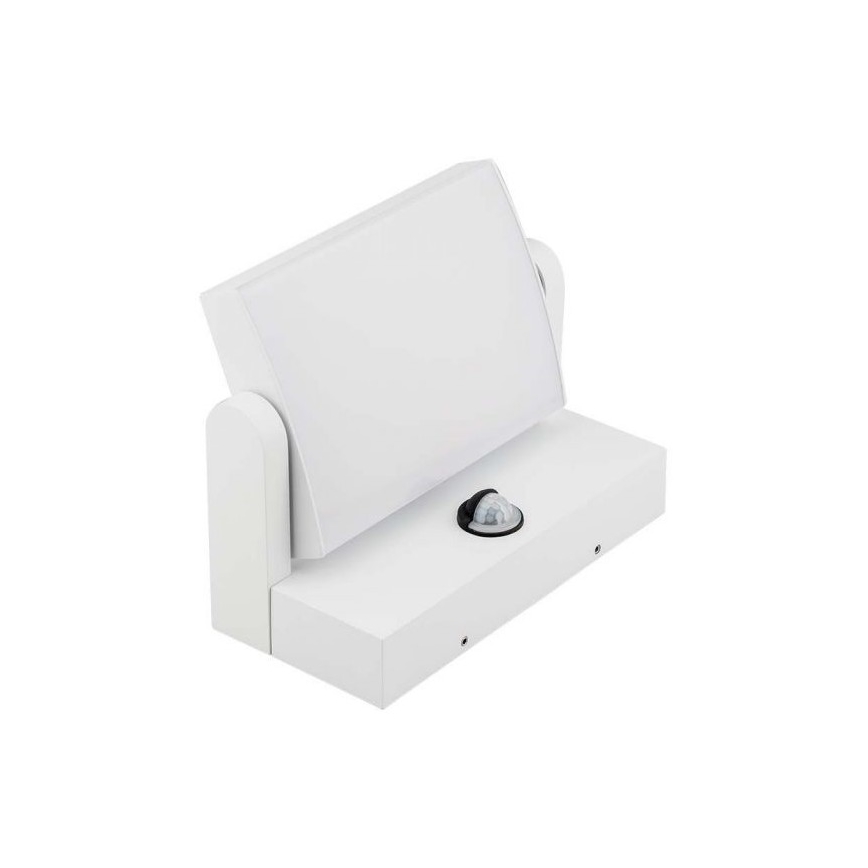 LED buitenwandlamp met sensor LED/17W/230V 4000K IP65 wit